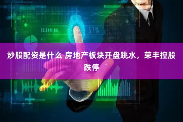 炒股配資是什么 房地產(chǎn)板塊開(kāi)盤(pán)跳水，榮豐控股跌停